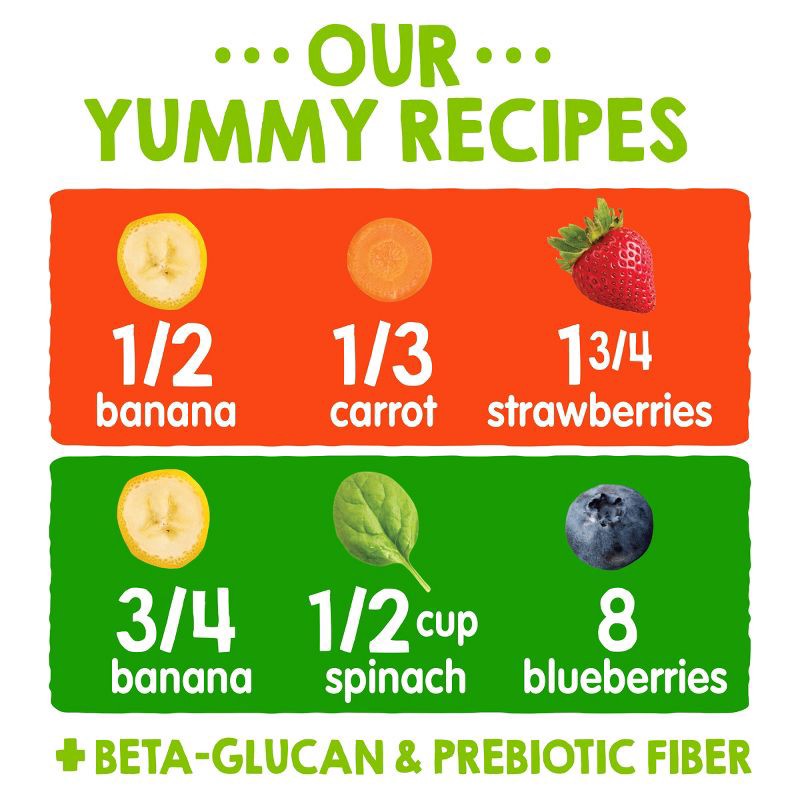 slide 3 of 5, Happy Baby Happy Tot Super Bellies 8Pk Organic Bananas, Carrots & Strawberries - 4oz, 8 ct; 4 oz