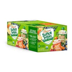 Happy Baby Happy Tot Super Bellies Organic Toddler Pouch Variety Pack - 4oz/8pk
