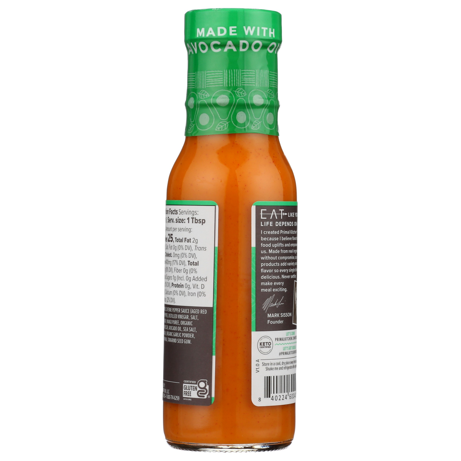 slide 3 of 4, Primal Kitchen Mild & Sweet Buffalo Sauce 8.5 oz, 8.5 oz