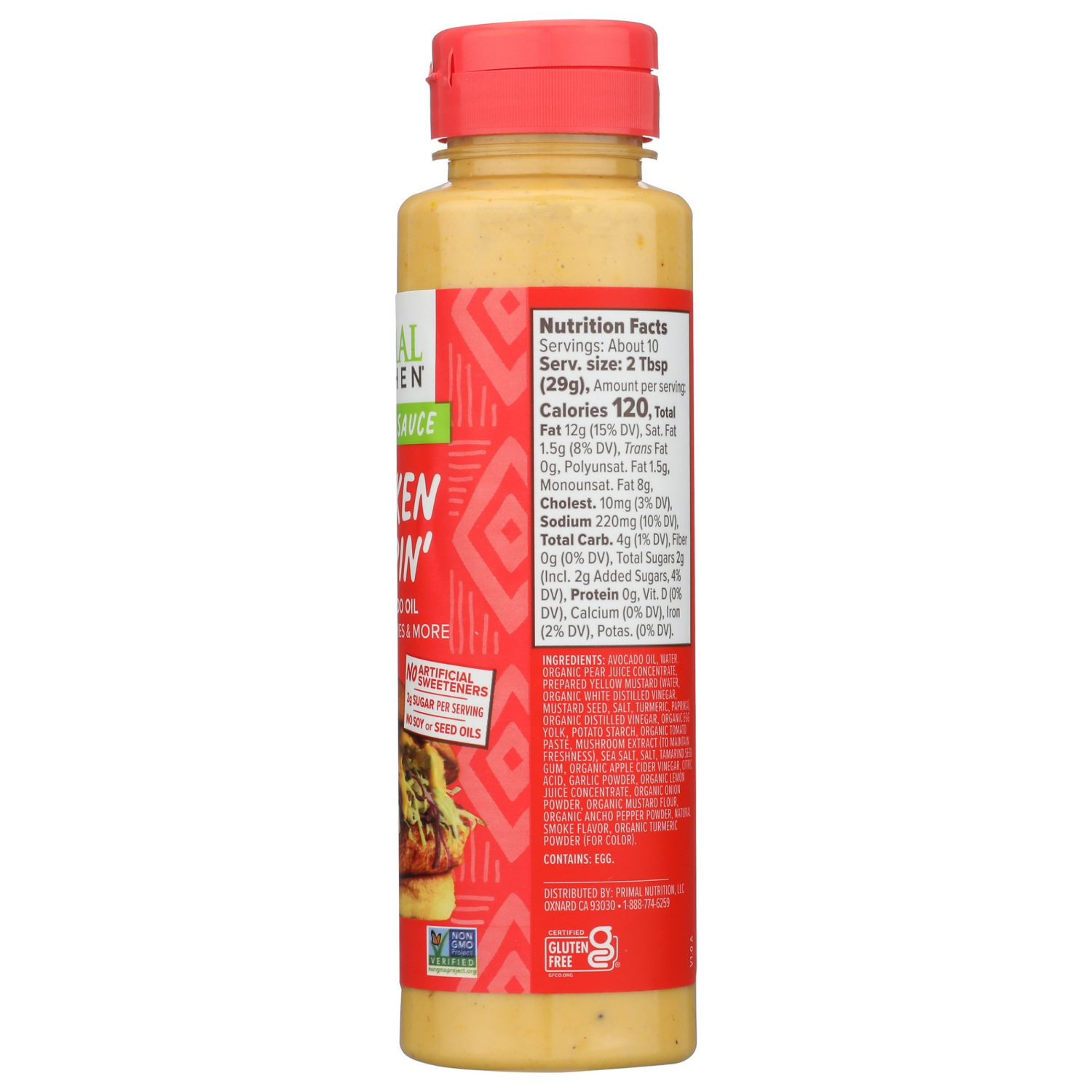 slide 2 of 4, Primal Kitchen Chicken Dippin' Dipping Sauce, 10 fl oz