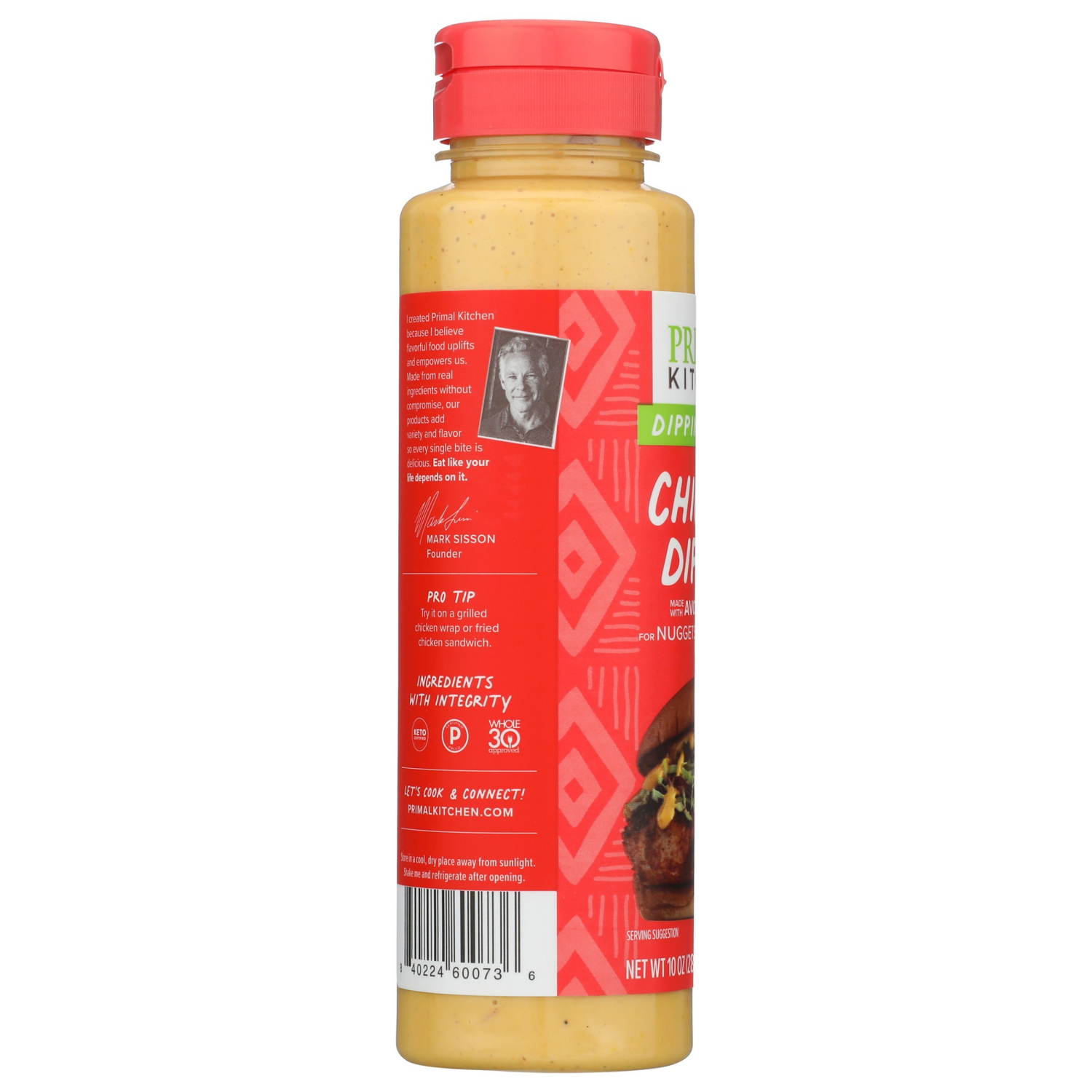 slide 4 of 4, Primal Kitchen Chicken Dippin' Dipping Sauce, 10 fl oz