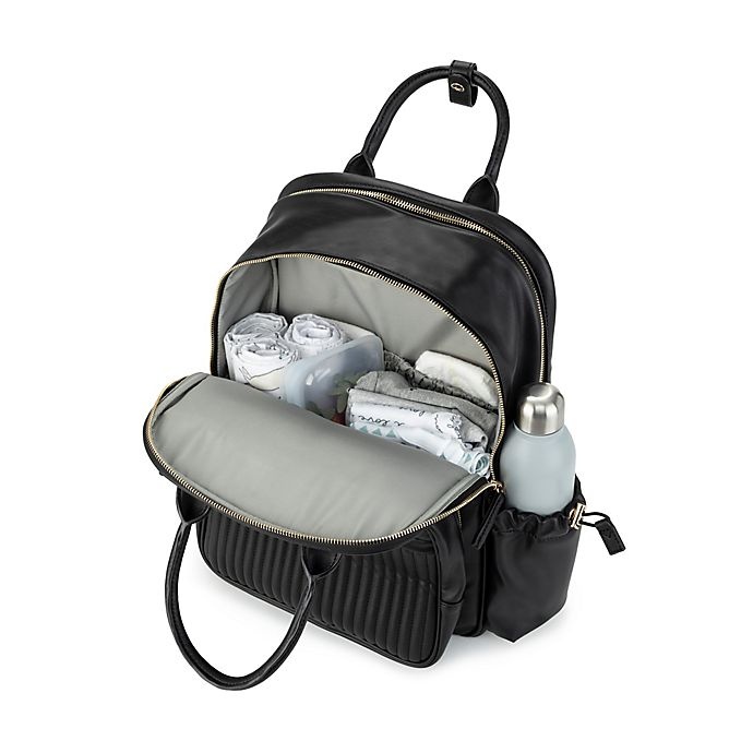 JuJuBe Million Pocket Deluxe Diaper Backpack Black 1 ct Shipt