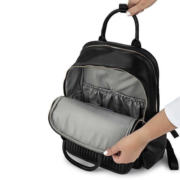 JuJuBe Million Pocket Deluxe Diaper Backpack Black 1 ct Shipt