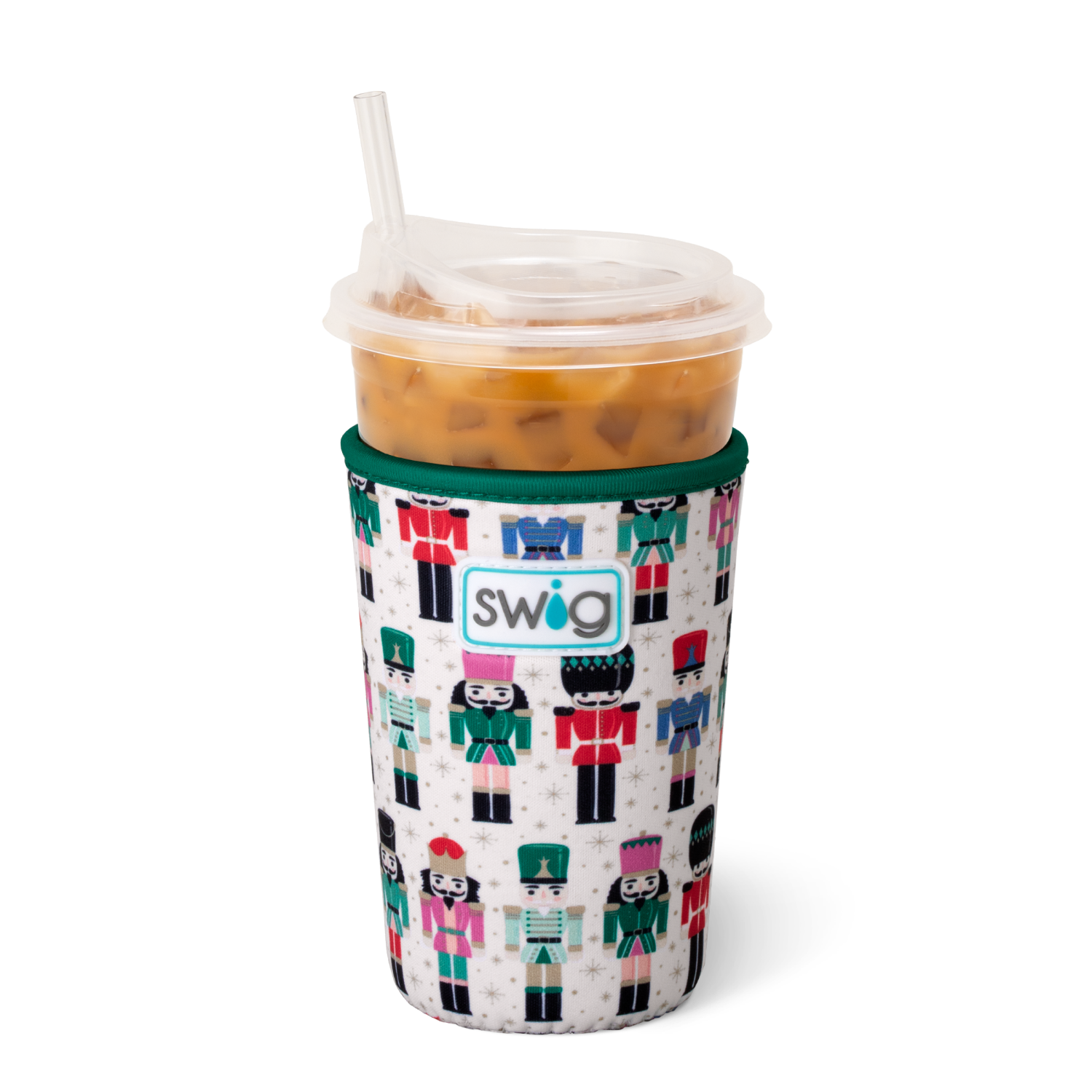 slide 1 of 1, Swig Classic Nutcracker Iced Cup Coolie 22oz, 22 oz