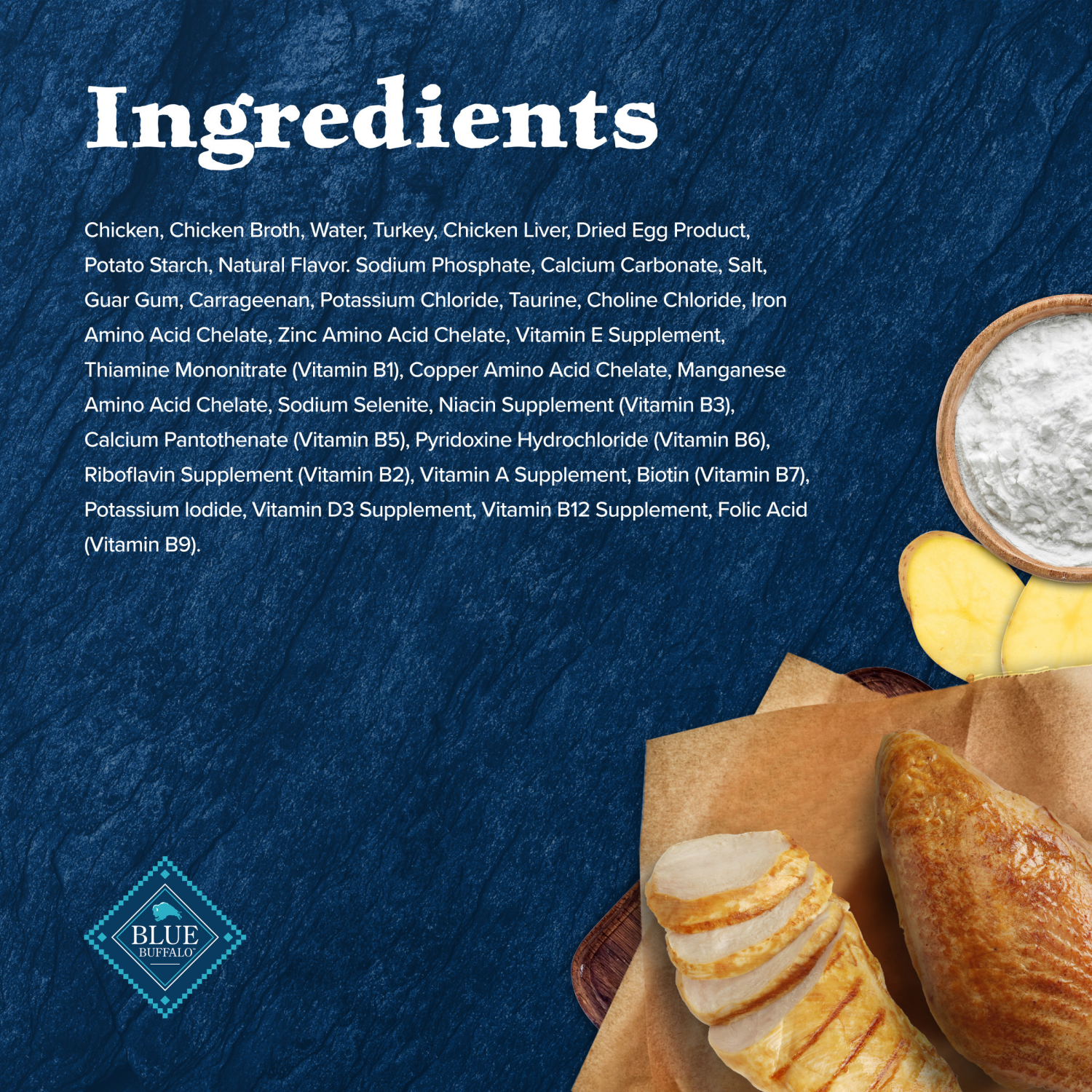 slide 8 of 8, BLUE BUFFALO Wilderness Wild Delights Grain Free, Natural Adult Flaked Wet Cat Food, Chicken & Turkey 5.5-oz can, 5.5 oz