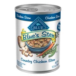 Blue Buffalo Blue's Stew Natural Adult Wet Dog Food, Chicken Stew 12.5-oz Can