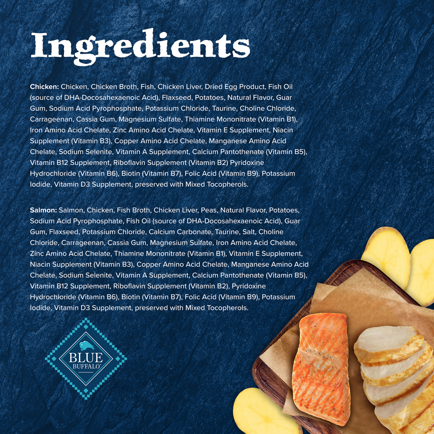 slide 8 of 8, Blue Wilderness Pate Wet Kitten Food Variety Pack, 6 ct; 3 oz