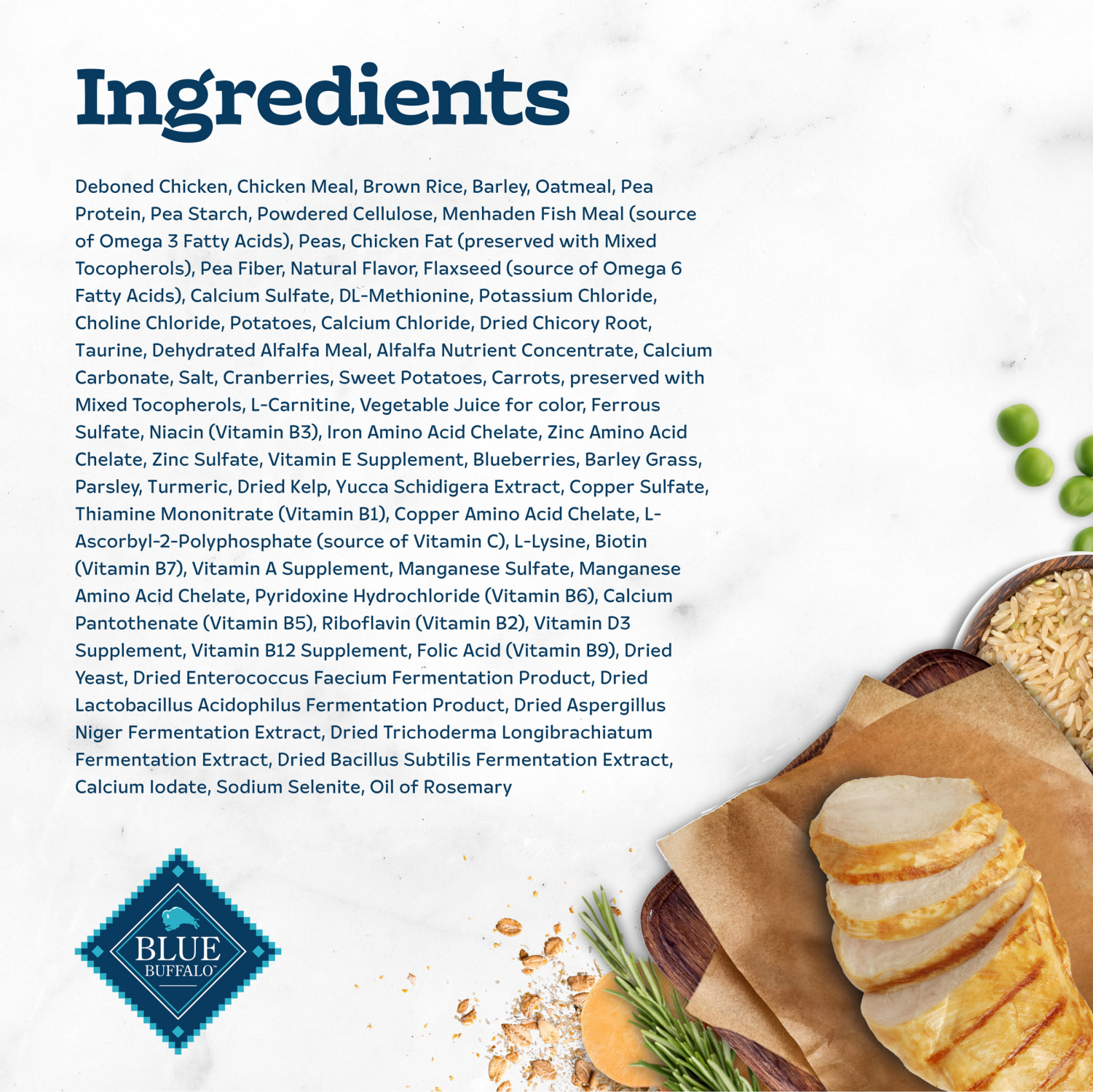 slide 8 of 8, Blue Buffalo Weight Control Natural Adult Dry Cat Food, Chicken & Brown Rice 5-lb, 5 lb