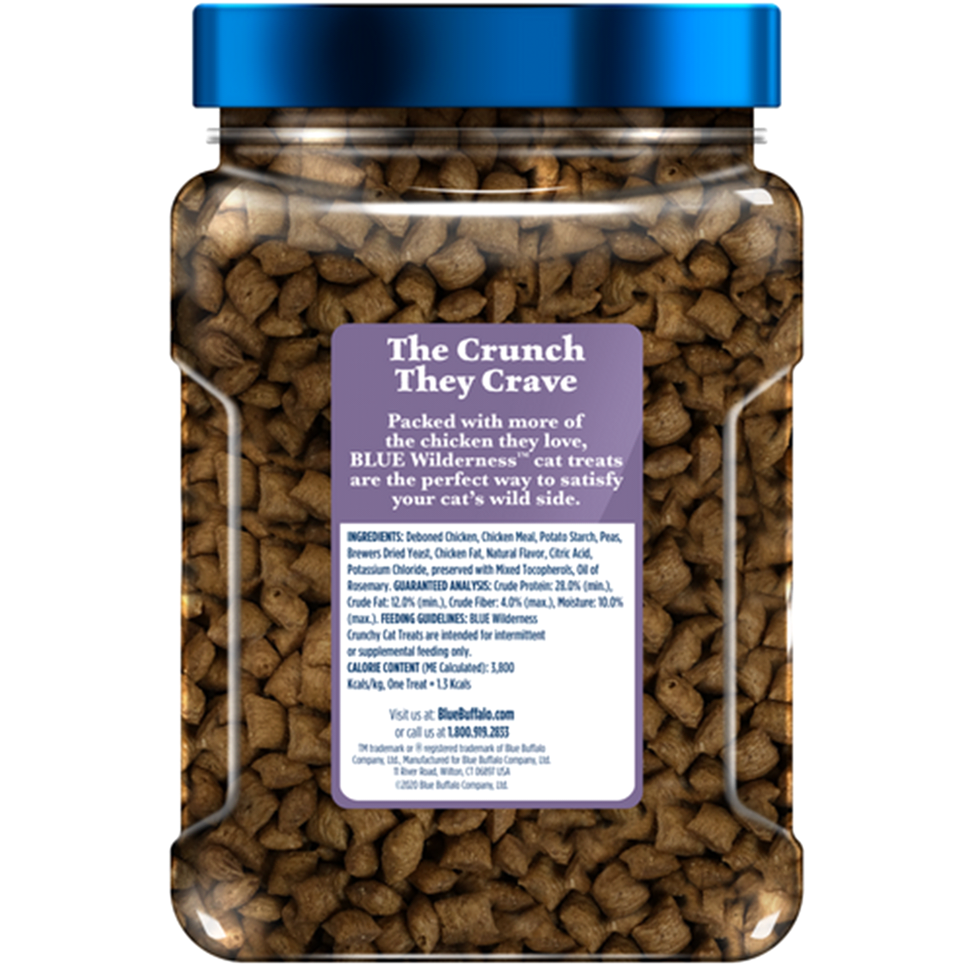 slide 13 of 17, Blue Wilderness Cat Treats, Chicken Flavor, 12 Ounce Fresh Pack, 12 oz