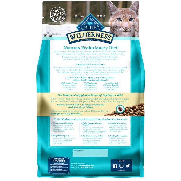 slide 4 of 5, Blue Food for Cats 4 lb, 4 lb