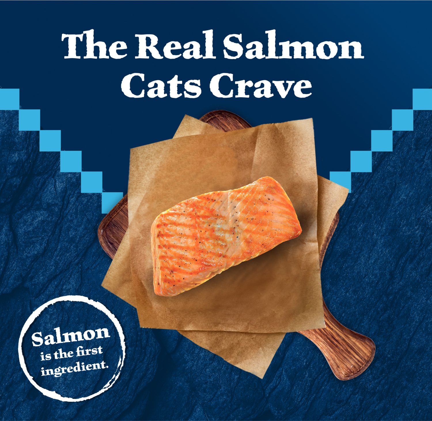 slide 7 of 8, Blue Buffalo Blue Wilderness Adult Nature''s Evolutionary Diet with Salmon Food for Cats 4 lb, 4 lb