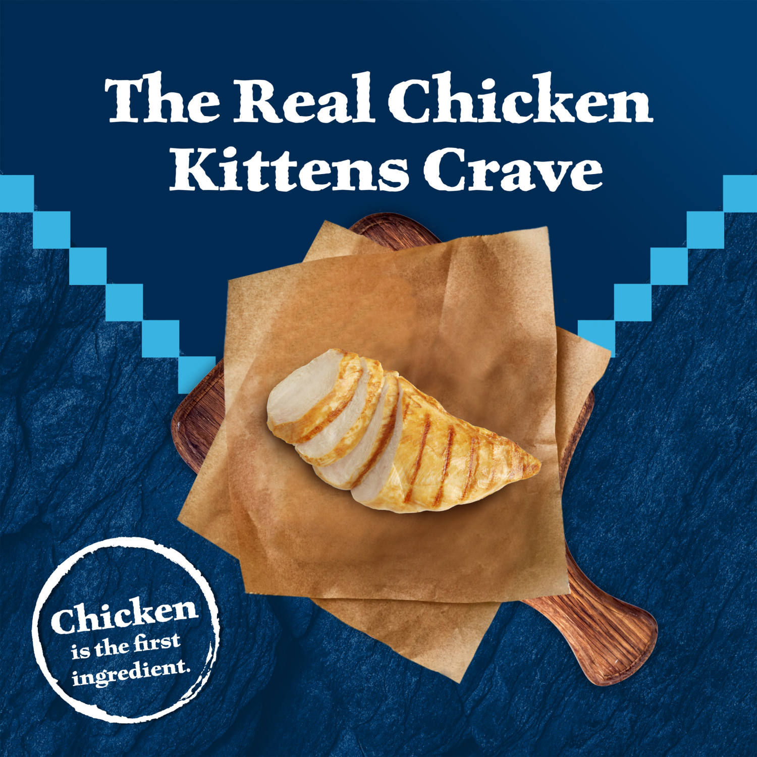 slide 7 of 8, Blue Buffalo Wilderness Natural Kitten Dry Cat Food, with DHA and ARA, High-Protein and Grain-Free Diet, Chicken, 4-lb. Bag, 4 lb