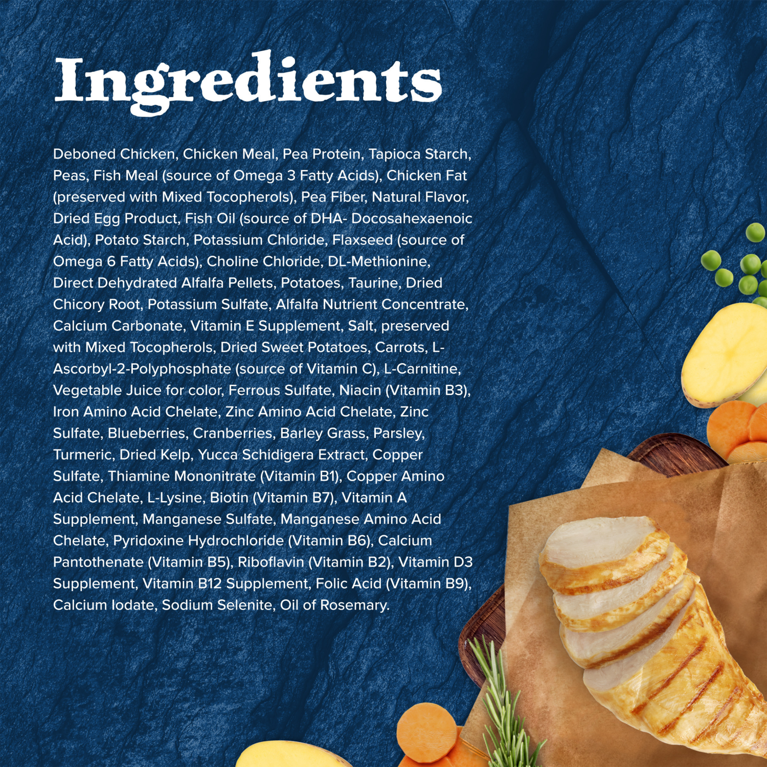 slide 8 of 8, Blue Wilderness Natures Evolutionary Diet Chicken Mature Dry Cat Food, 4 lb