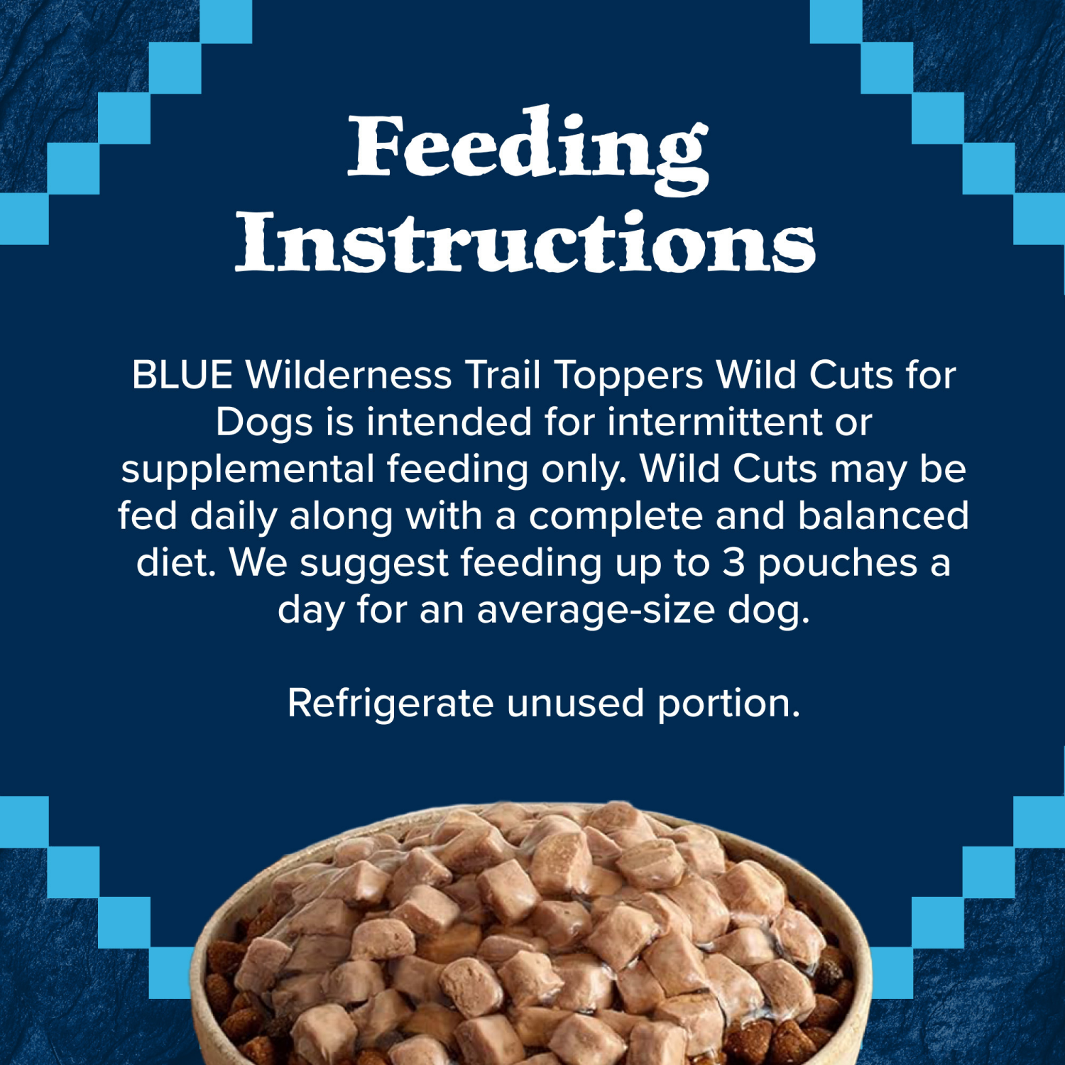 slide 3 of 8, BLUE BUFFALO BLUE Wilderness Trail Toppers Wild Cuts Variety Pack Chicken and Beef, 12 ct