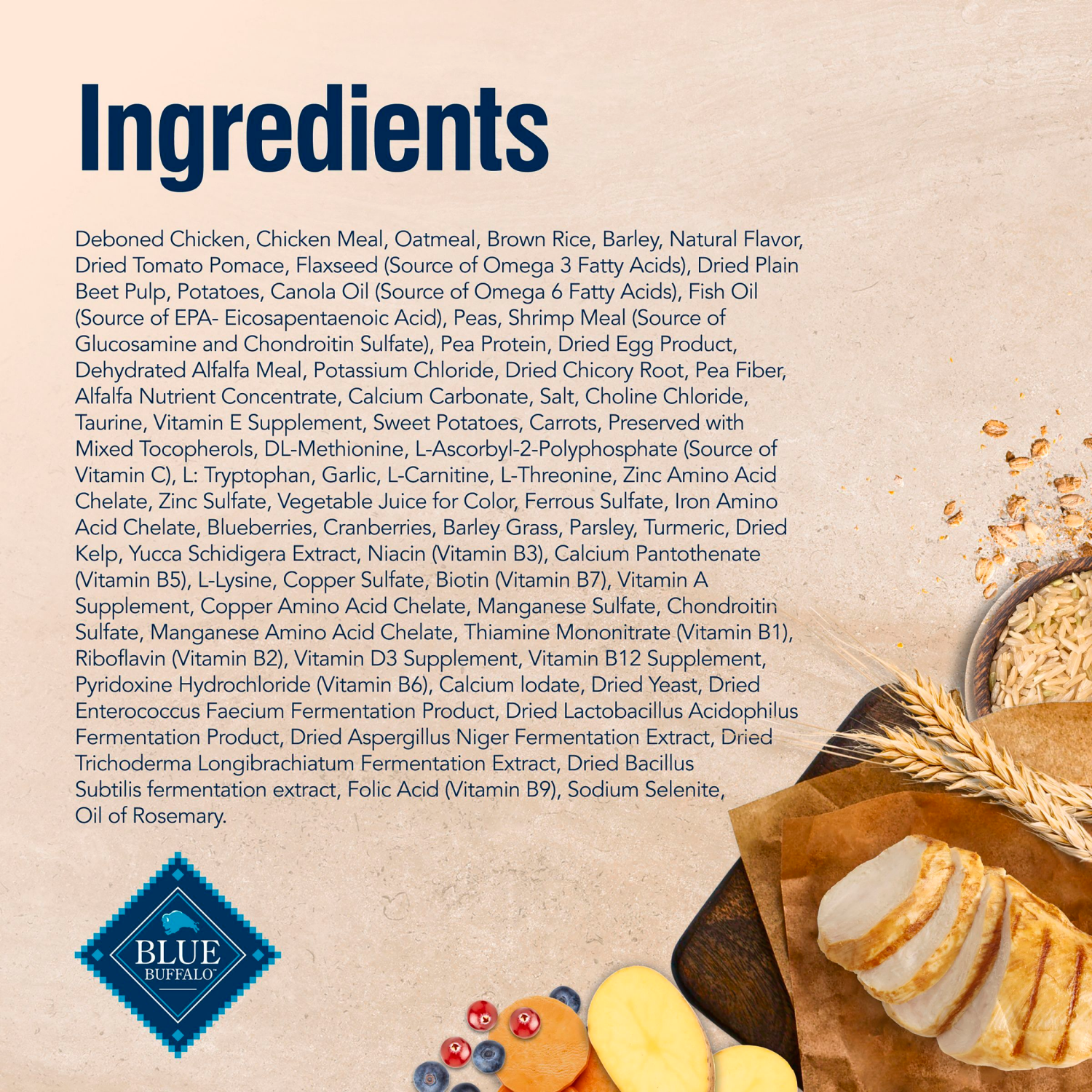 slide 8 of 8, Blue Buffalo True Solutions Jolly Joints Mobility Support Formula Dog Food, 20 lb