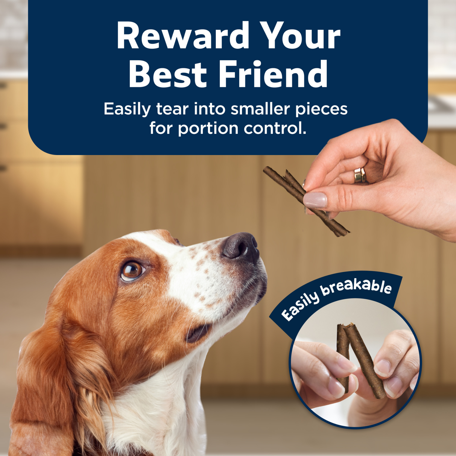 slide 4 of 8, Blue Buffalo Stix Natural Soft-Moist Dog Treats, Beef Recipe 5-oz Bag, 5 oz