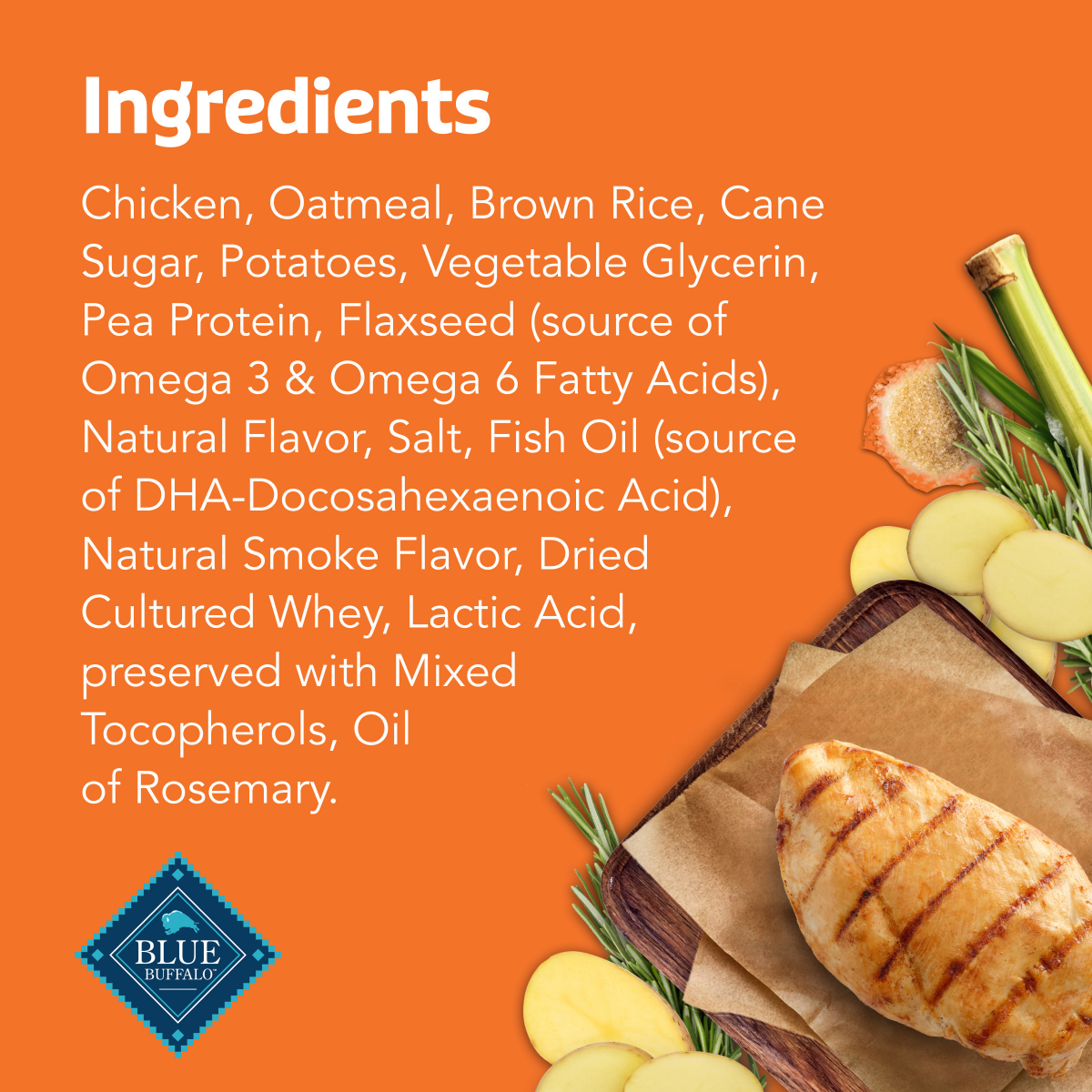 slide 2 of 8, Blue Buffalo Boo Bits Soft & Chewy Halloween Dog Treats\, Tasty Chicken Recipe\, 4.5-oz. Bag, 4.5 oz