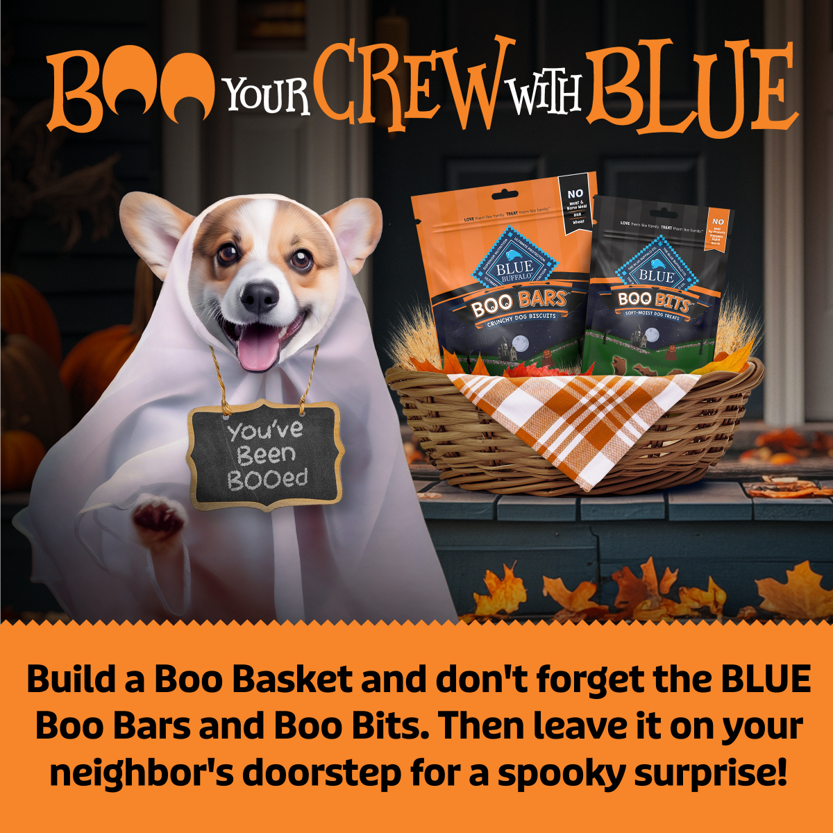 slide 6 of 8, Blue Buffalo Boo Bits Soft & Chewy Halloween Dog Treats\, Tasty Chicken Recipe\, 4.5-oz. Bag, 4.5 oz