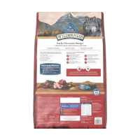 slide 11 of 13, Blue Buffalo Wilderness Rocky Mountain Recipe High Protein Natural Adult Dry Dog Food, Red Meat with Grain 24 lb bag, 24 lb