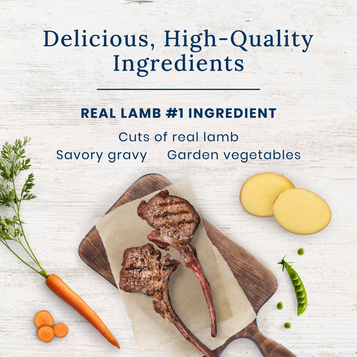 slide 6 of 6, Blue Buffalo Blue Delectables Natural Topper Lamb Dinner Wet Dog Food, 3 oz., 1 ct