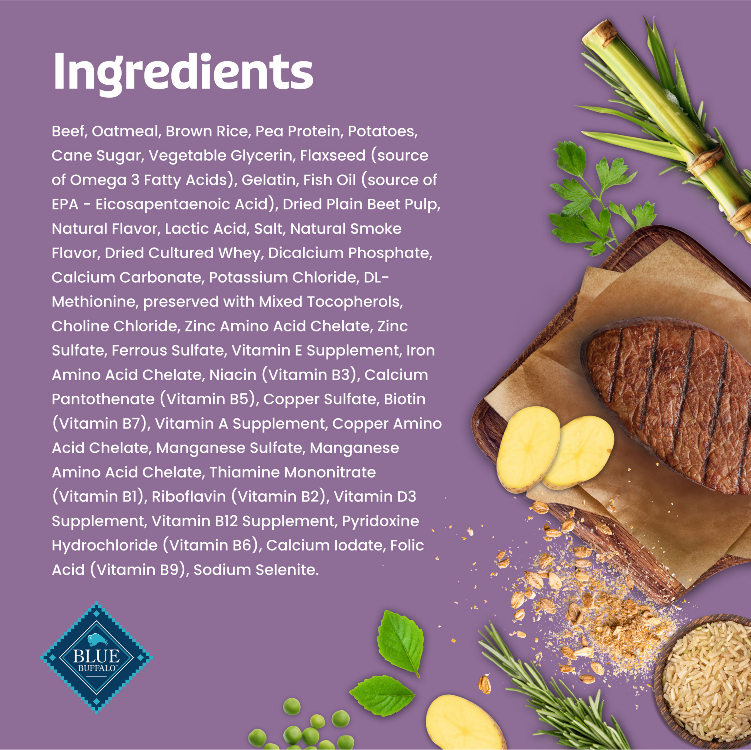 slide 8 of 8, Blue Buffalo Functional Bits Mobility and Immunity Beef Flavor Crunchy Dog Treats - 9.5oz, 9.5 oz