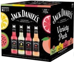 Jack Daniel's Country Cocktails Variety Pack 12 - 10 fl oz Bottles