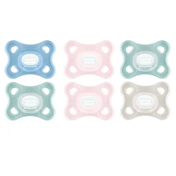 MAM Comfort 2, 3-12 Months, Assorted, 2 Pack