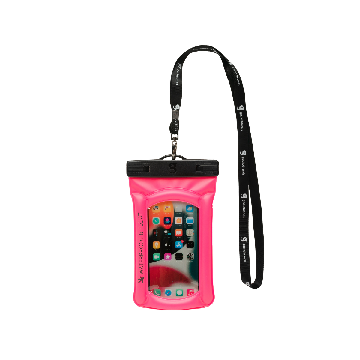 slide 3 of 4, Gecko Float Phone Case - Assorted Pk-Gn, 1 ct