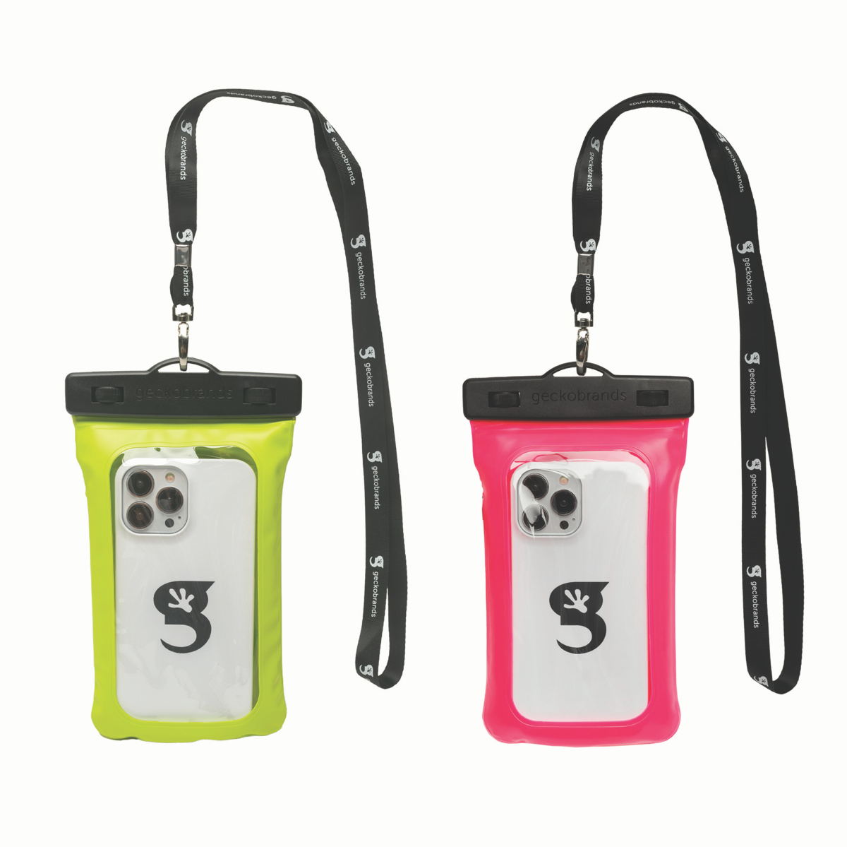 slide 2 of 4, Gecko Float Phone Case - Assorted Pk-Gn, 1 ct
