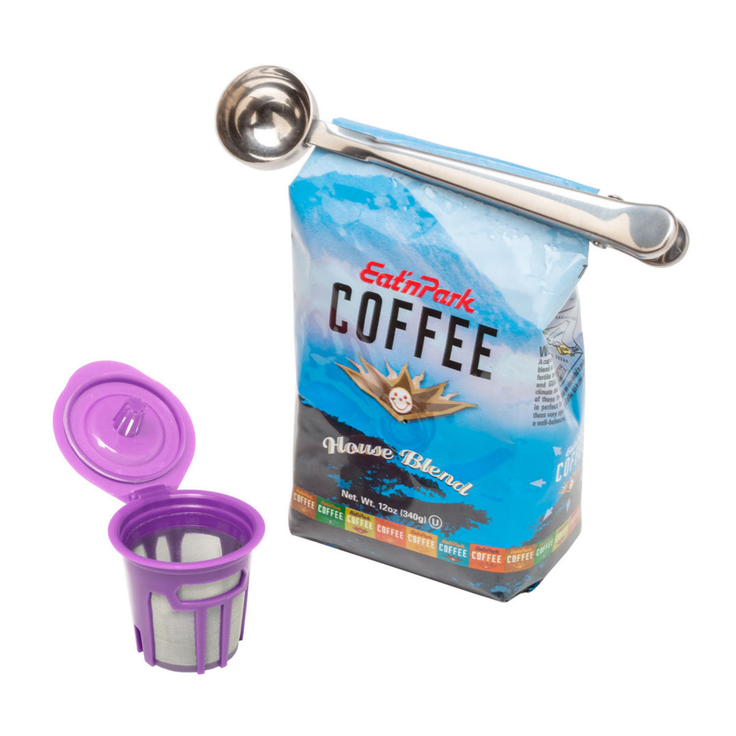 slide 2 of 2, COUNTERTOP CAFE Countertop Café Coffee Filter & Scoop Set, 1 ct