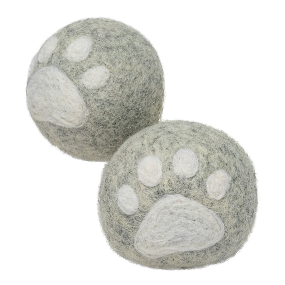 slide 13 of 17, Broxan Printed Wool Dryer Balls, Assorted Paw, 1 ct