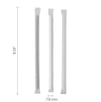 slide 3 of 17, Kolorae Individually Wrapped Straws, Neutrals, 75 ct