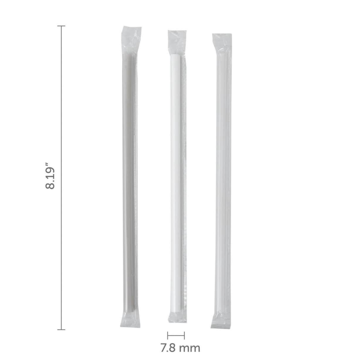 slide 5 of 17, Kolorae Individually Wrapped Straws, Neutrals, 75 ct