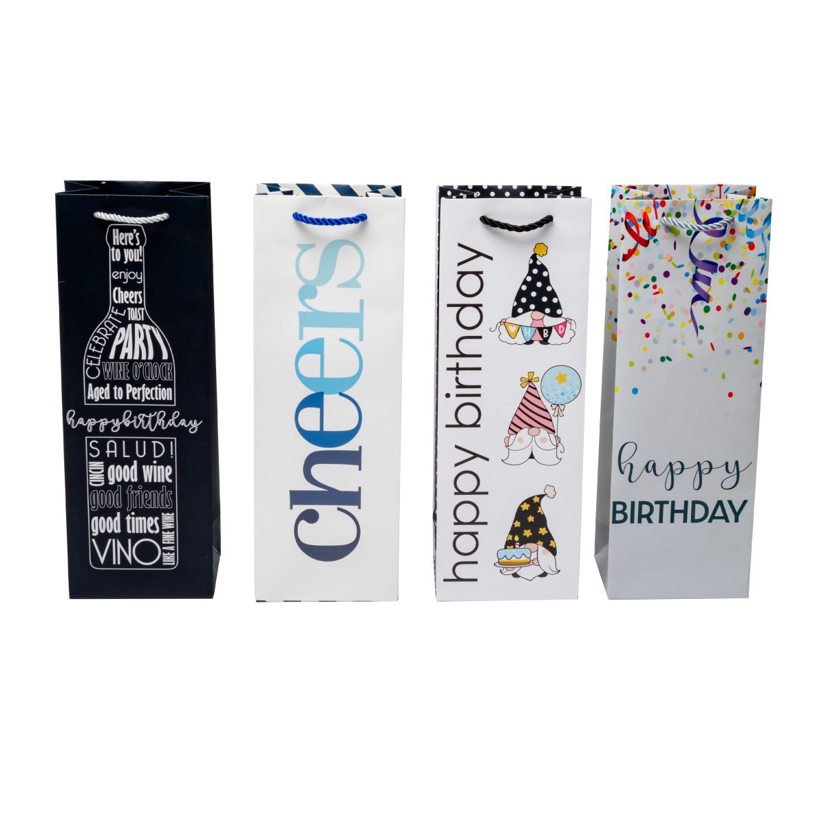 slide 1 of 17, Bary3 Birthday Wine Bags, 1 ct
