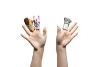 slide 19 of 21, Katelle Kids Bathtub Finger Puppets, 1 ct