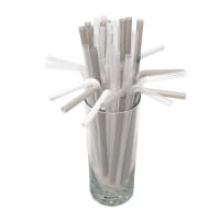 slide 7 of 17, Kolorae Jumbo Flex Straws, Neutrals, 100 ct