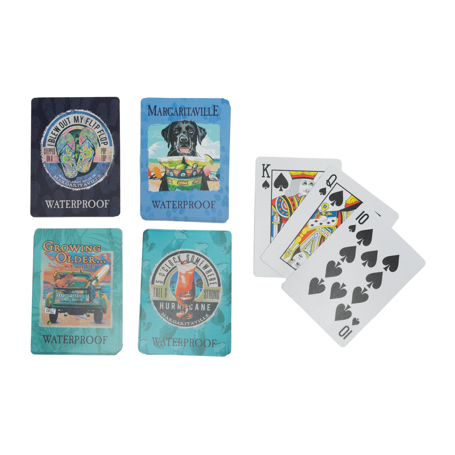 slide 2 of 6, GECKOBRANDS Marg Waterproof Playing Cards - Asrt, 1 ct