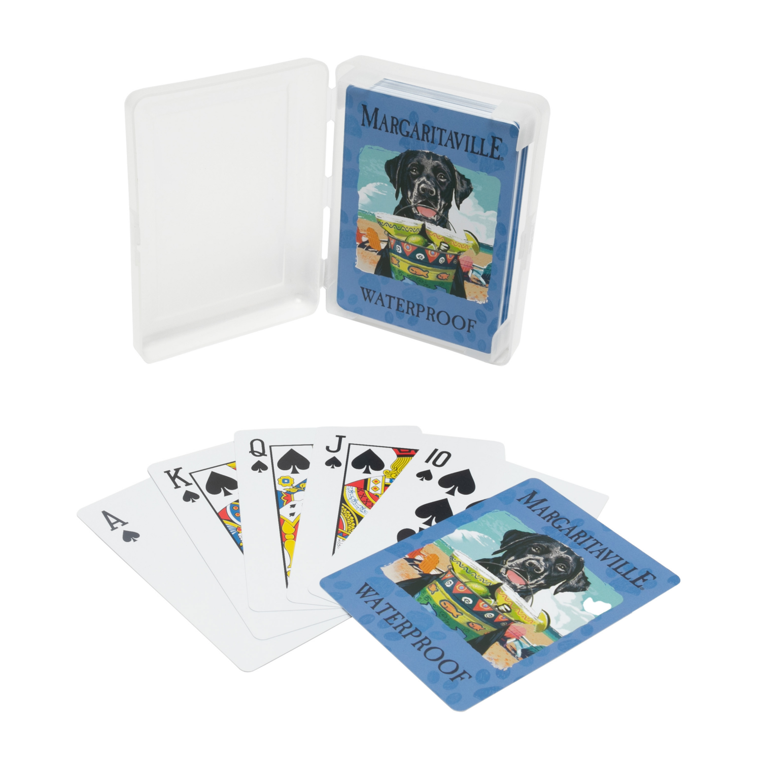 slide 3 of 6, GECKOBRANDS Marg Waterproof Playing Cards - Asrt, 1 ct