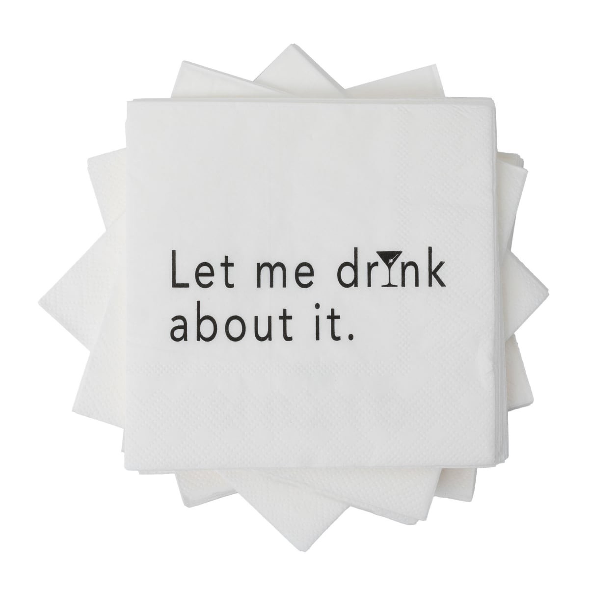 slide 9 of 17, Drynk Cocktail Napkins, 36 ct