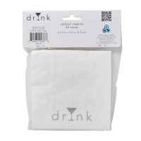 slide 11 of 17, Drynk Cocktail Napkins, 36 ct