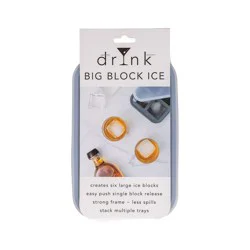 DRYNK SILICONE ICE TRAY 6 CUBES