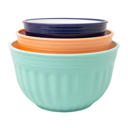 Kolorae Microwave Mixing Bowls Set of 3