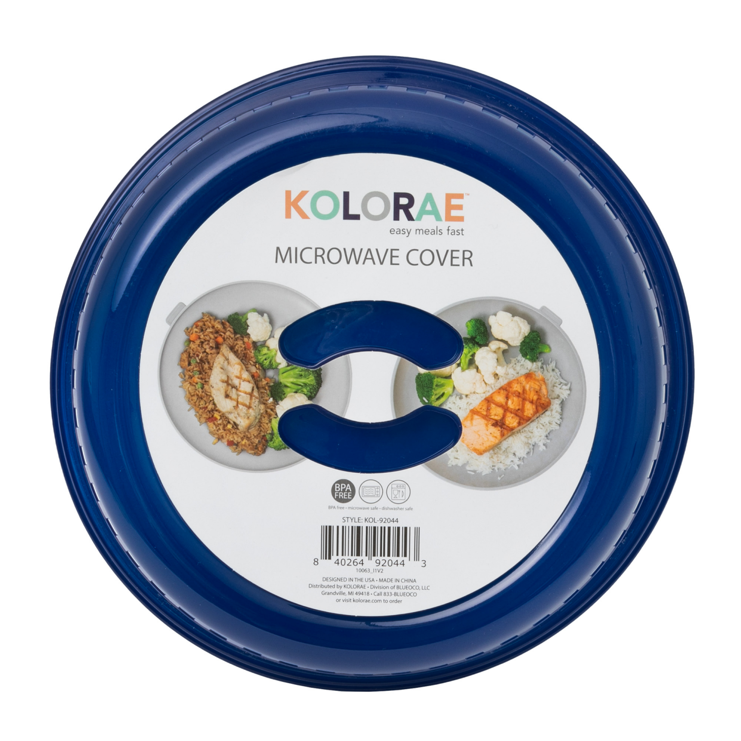 slide 5 of 5, Kolorae Microwave Cover Color Assorted, 1 ct