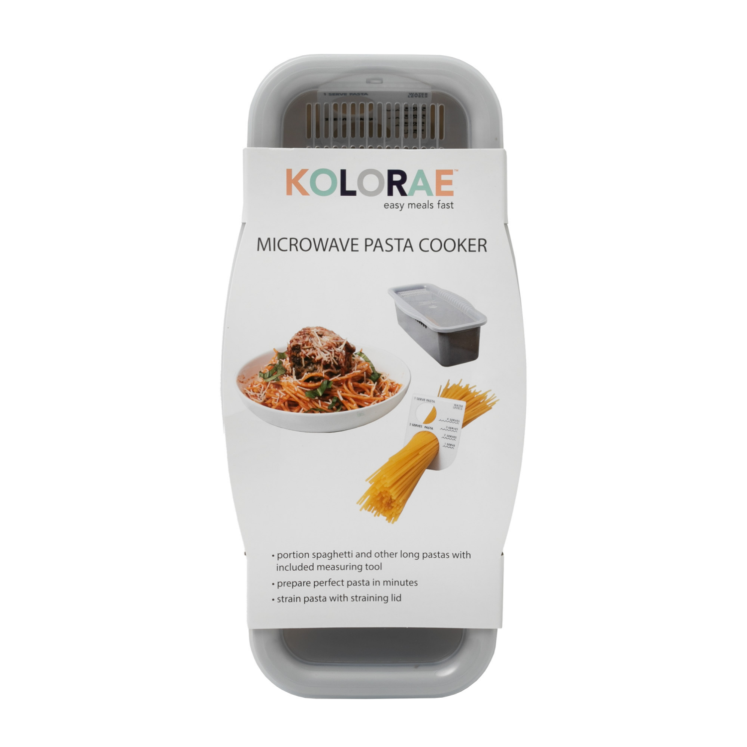 slide 6 of 6, Kolorae Microwave Pasta Cooker, 1 ct