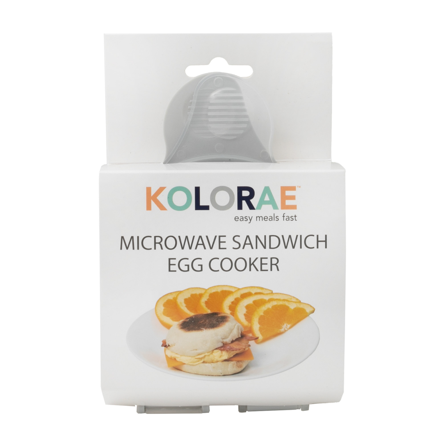 slide 6 of 6, Kolorae Microwave Sandwich Egg Cooker PDQ, 1 ct