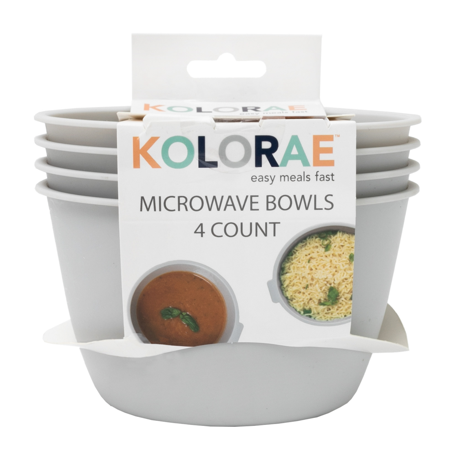 slide 3 of 7, Kolorae Microwave Bowls Assorted, 1 ct