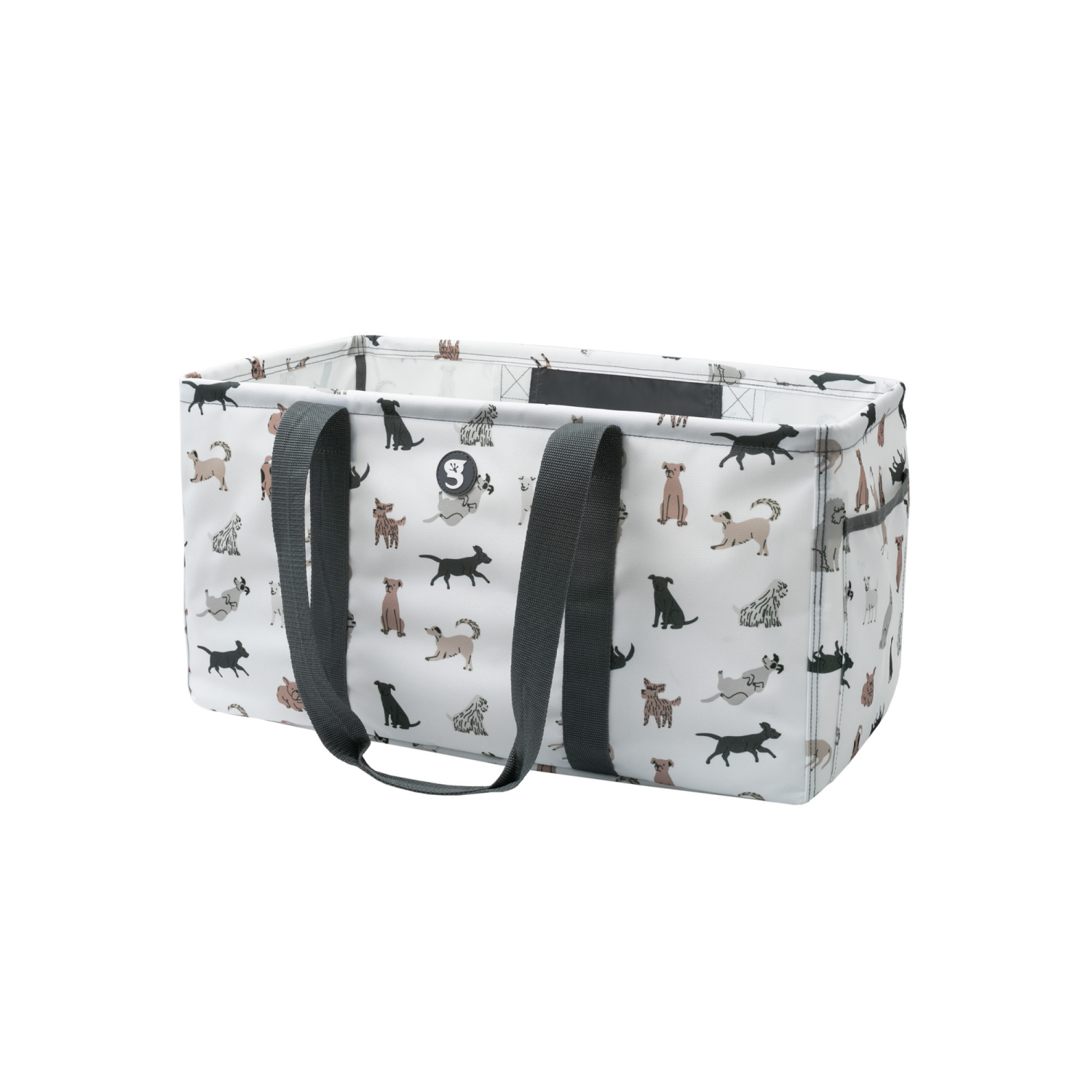 slide 2 of 7, Geckobrands Large Utility Tote, Assorted Pet Neutral, 1 ct