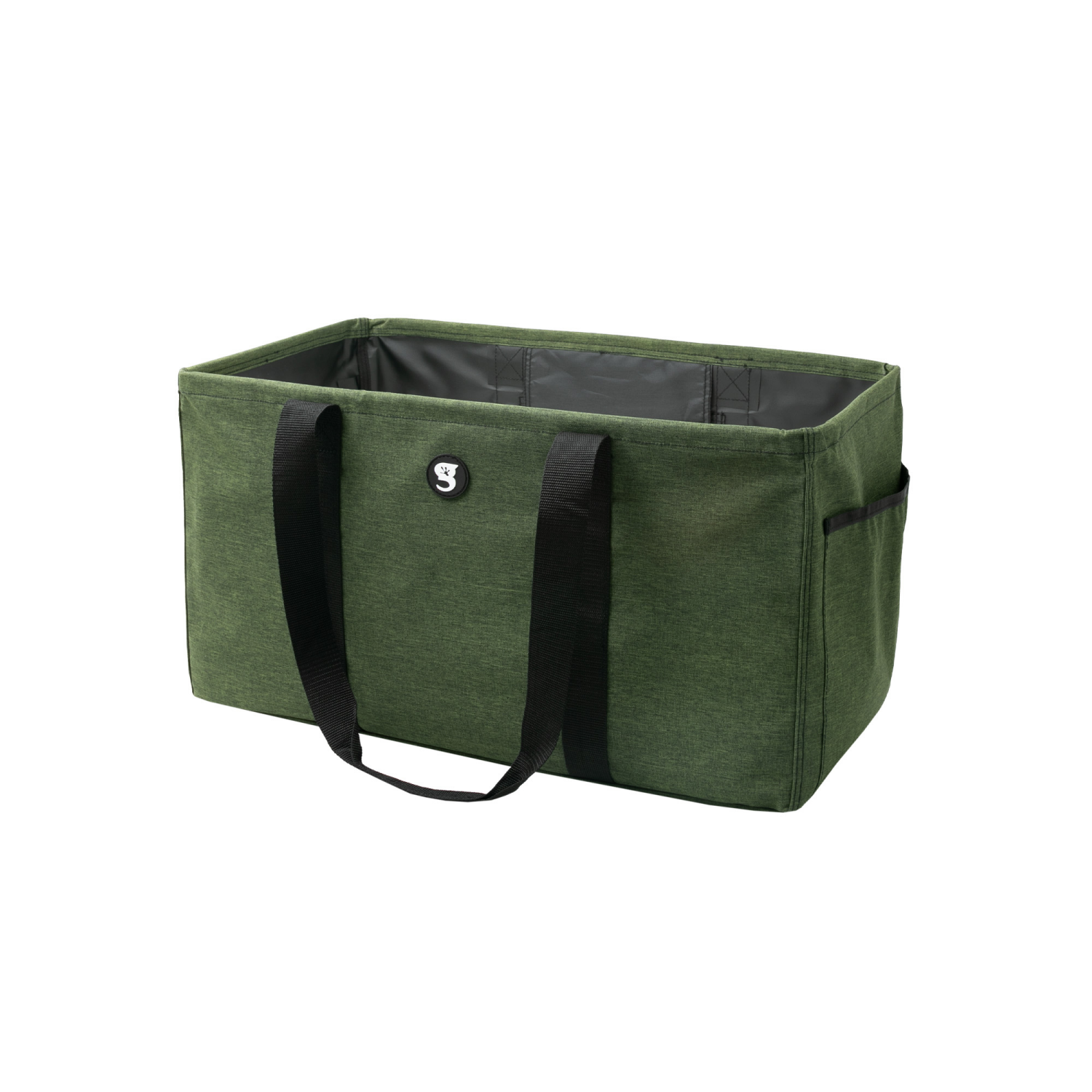 slide 2 of 7, Geckobrands Large Utility Tote, Assorted Olive Sage, 1 ct