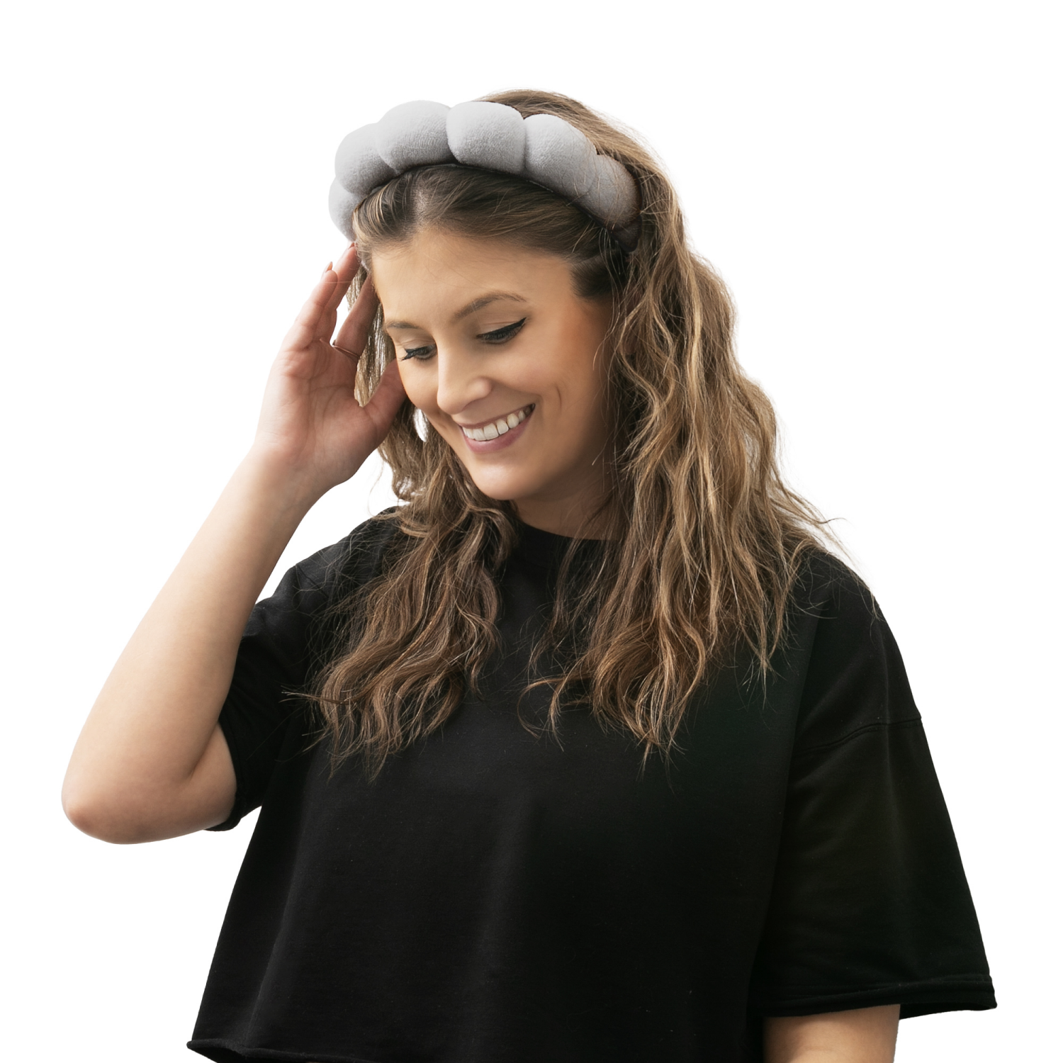 slide 4 of 4, Katelle Terry Spa Headband, 1 ct