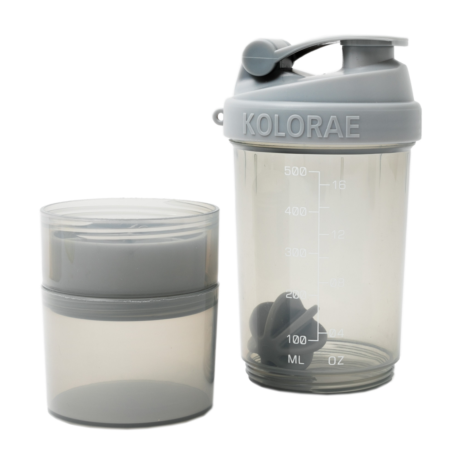 slide 6 of 6, Kolorae Fitness Shaker Cup Neutrals, Assorted Colors, 1 ct